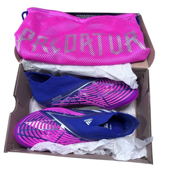 adidas Predator Edge+ Firm G Youth 6 US Soccer Cleats UEFA Champions League NWB - Picture 1 of 10
